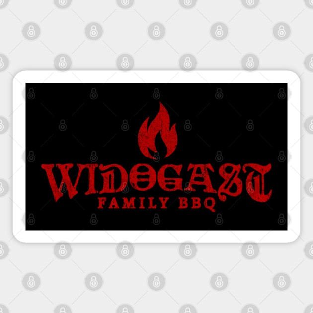 Widogast Family BBQ Magnet by huckblade